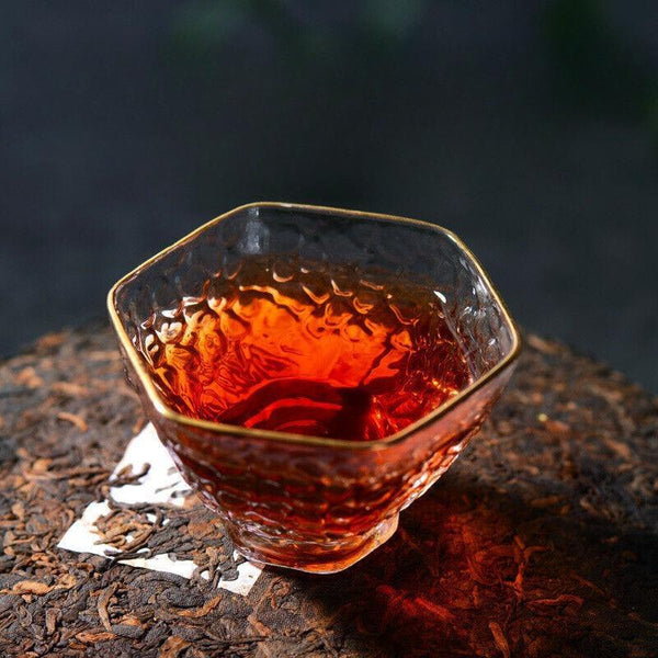 CIFbuy Yunnan Pu'er Ripe Tea Cake Bulang Mountain 300g Old Tree Tea Pu'er