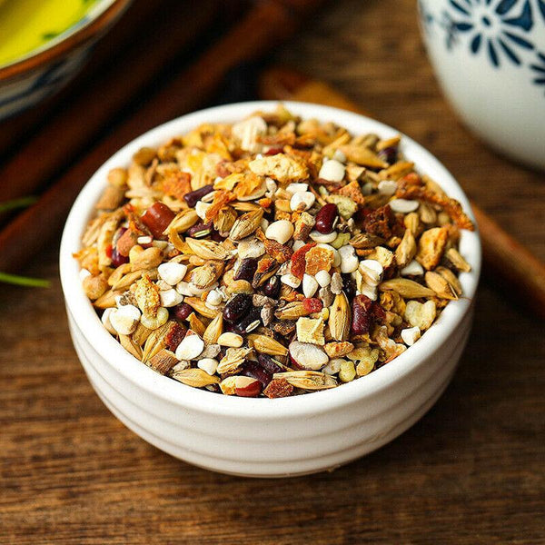 CIFbuy 10 Kinds of Mixed Herbal Tea Anti-humidity Herbs Tea 210g Zhizi+hongdou+kuqiao
