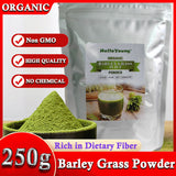 Organic Barley Grass Powder original 250g moistening intestines, Non-GMO Rich in Immune Vitamin, Fibers, Minerals