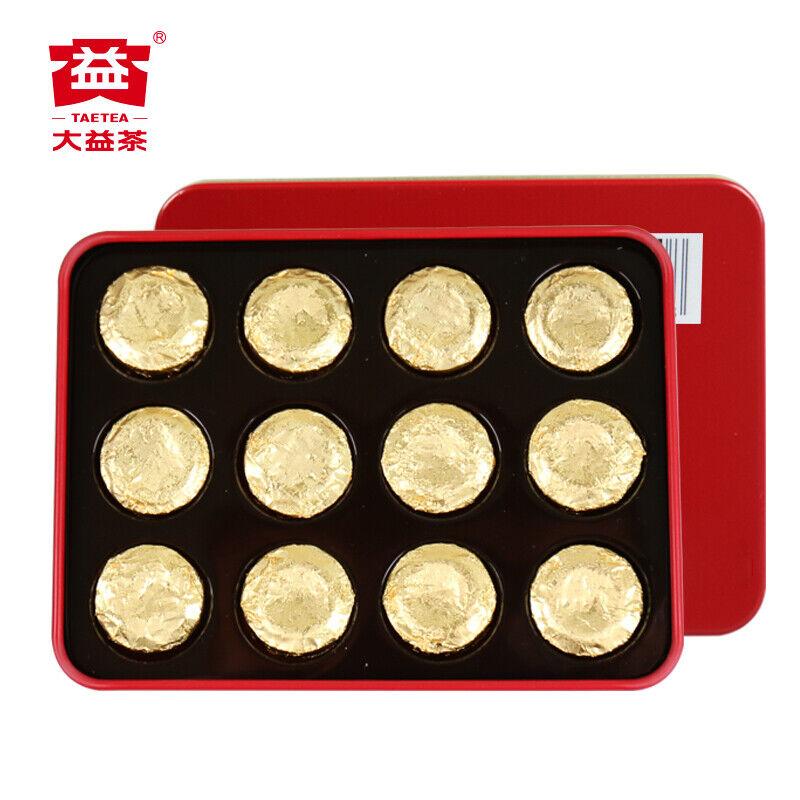 CIFbuy Golden Pu'er Tuo TAETEA DAYI Zheng Pin Xiao Jin Tuo Pu-erh Tea Tuo Mini 36g Ripe