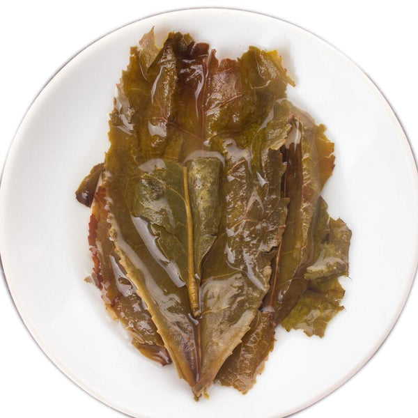 CIFbuy Pu-erh Tea Cake Raw Sheng Cha Yunnan 100-Year-Old Tree Golden Leaf 357g