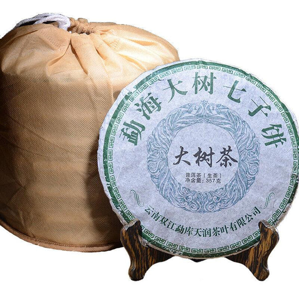 CIFbuy 357g Premium Yunnan Puerh Tea Tea Da Shu Tea Puerh Tea Cake Healthy Drink