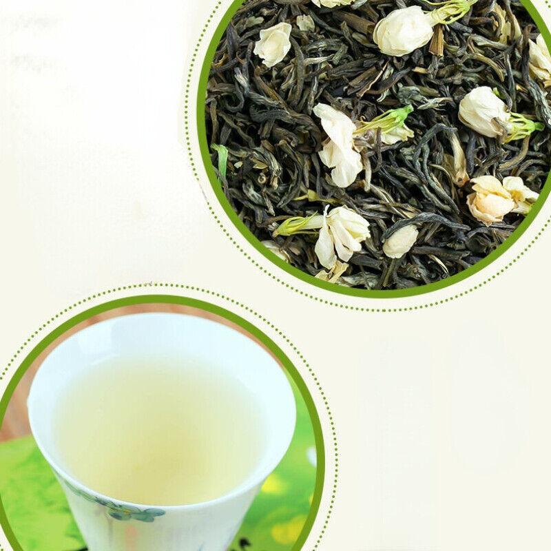 CIFbuy 100g High Mountain Certified Green Tea Natural Jasmine Tea Biluochun Green Tea