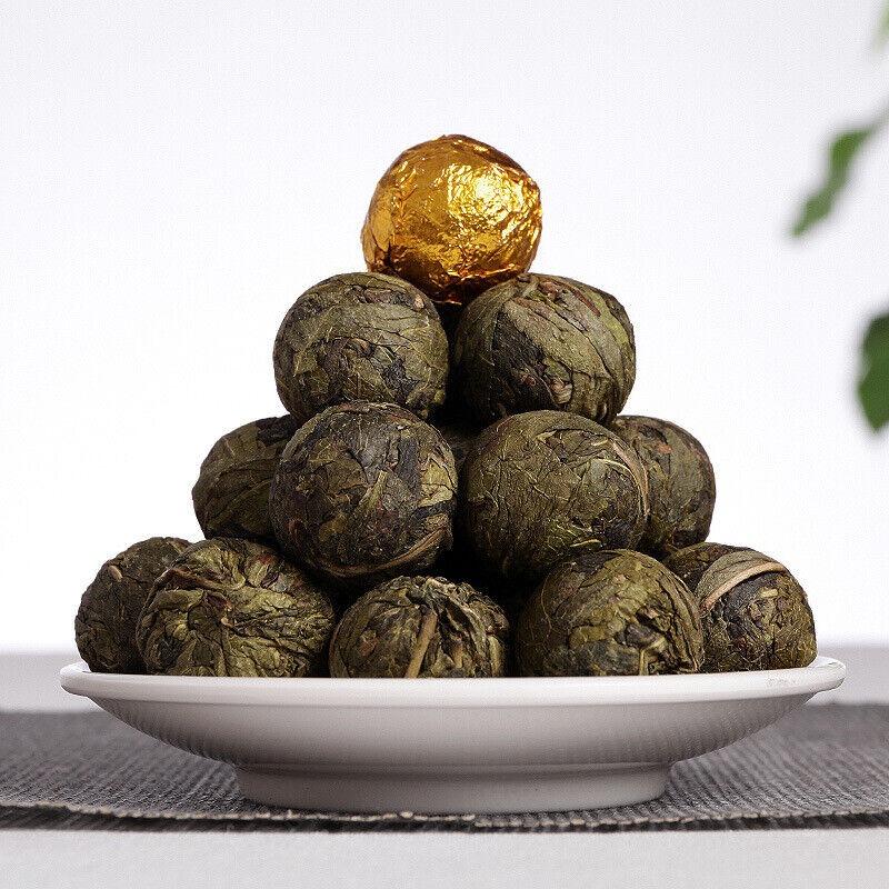 CIFbuy Yunnan Puerh Tea Raw Tea (Tin) Gold Leaf Dragon Ball 500g Loose Tea Secondary image