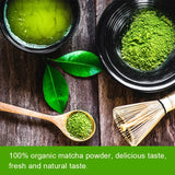 100% Organic Matcha Green Tea Powder - Premium Japanese Matcha - Best for Delicious Matcha Latte, Yummy Smoothie, Flavorful Desserts & Baking - No Sugar Added