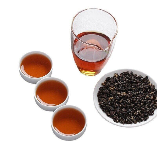 CIFbuy 500g Yunnan tea Fengqing black tea KungFu black tea Two-leaf red conch black tea