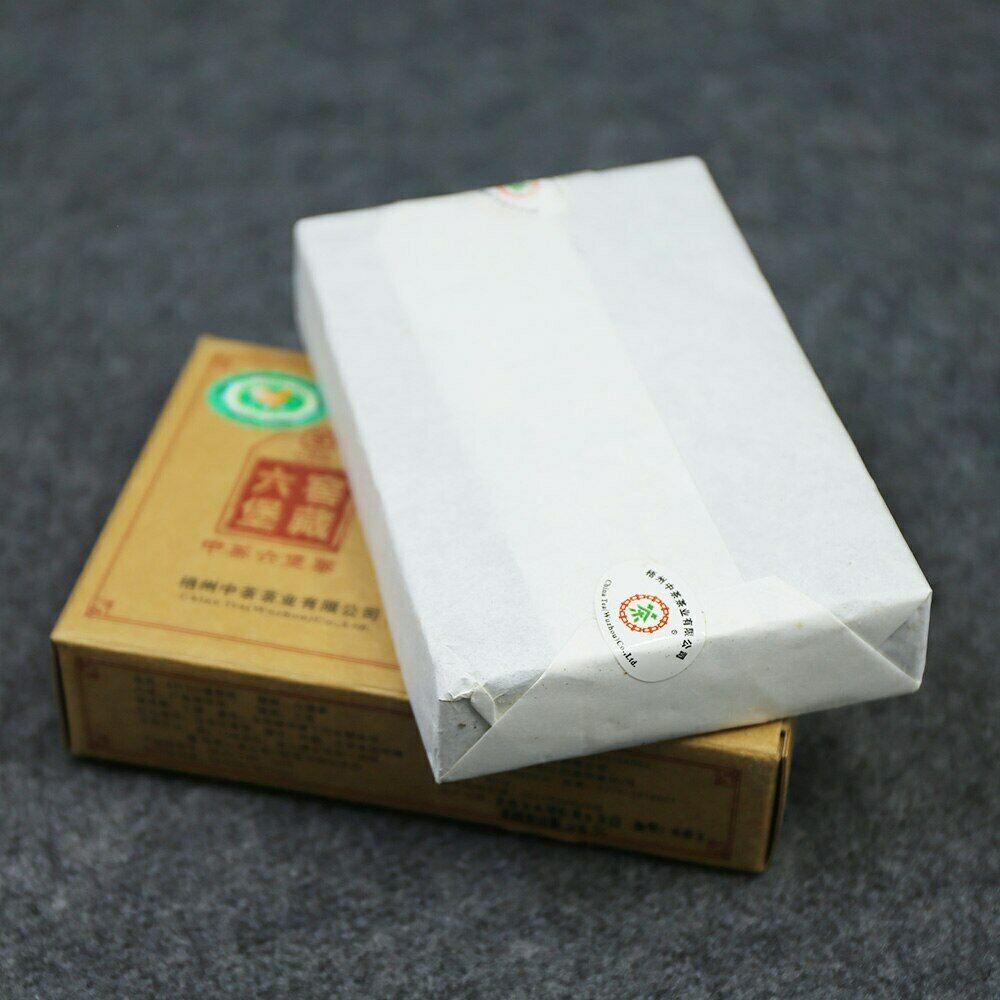 CIFbuy Liubao Brick Tea (Liu Bao Cha) Batch 8312, Chinese Dark Tea, 400g
