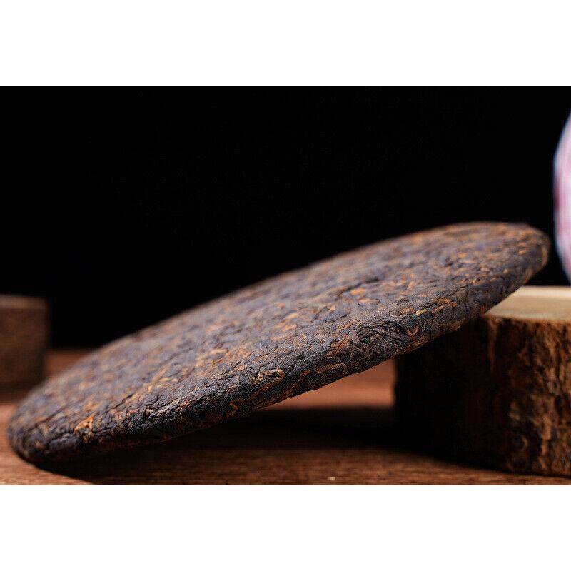 CIFbuy 357g Yunnan Pu'er Ripe Tea The Older The More Fragrant Old Pu'er Tea Cake