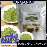Imported Unsweetened Premium Organic Barley Grass Powder 250g Contains Iron Vitamin C, & Vitamin E – Non-GMO