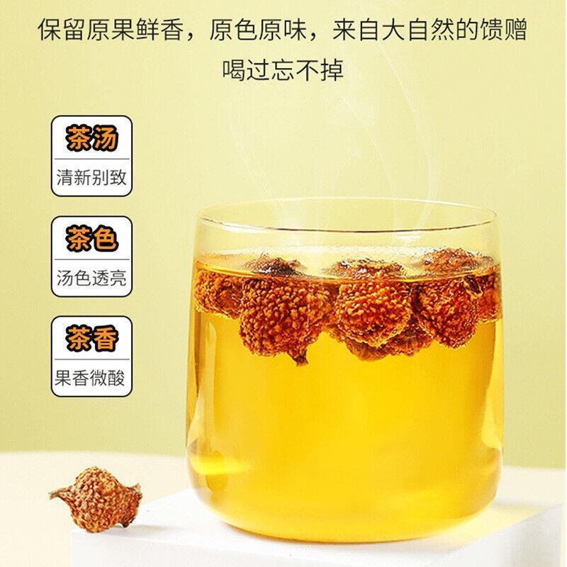 CIFbuy Cili Cili Dried Soaked Fruit Dried Black Mulberry Black Medlar Rose Flower Tea Secondary image