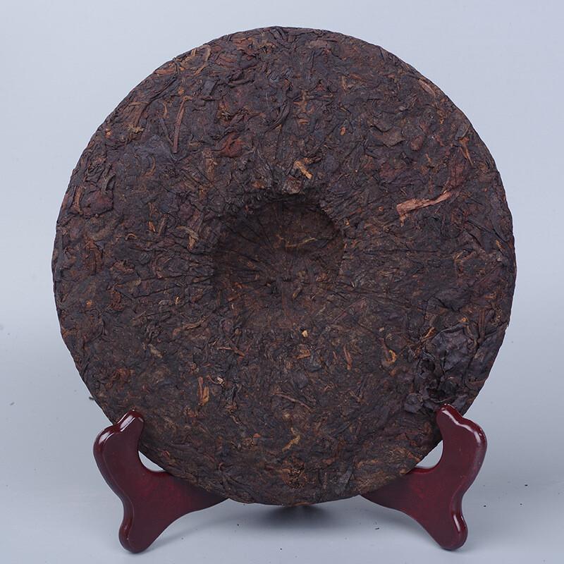 CIFbuy 357g Pu-Erh Ripe Tea Cake 2007 Tongqinghao Black Tea Premium Gift