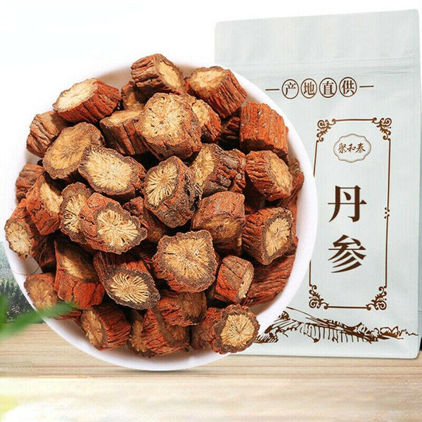 CIFbuy 500g Organic Purple Salvia Piece Natural Danshen Herbs Tea Chinese Specialty Tea