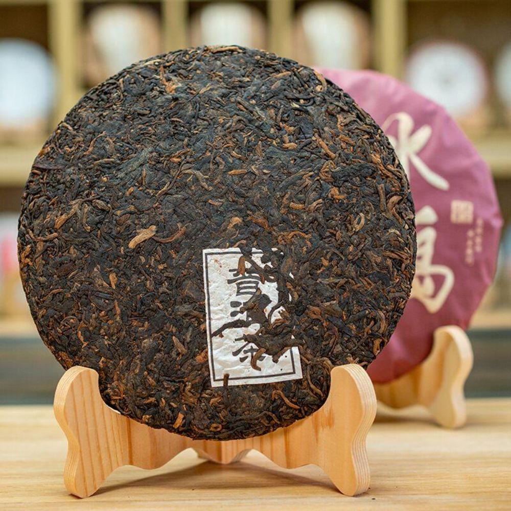CIFbuy Yunnan Iceland Ancient Tree Ripe Puer Tea Cake 357g