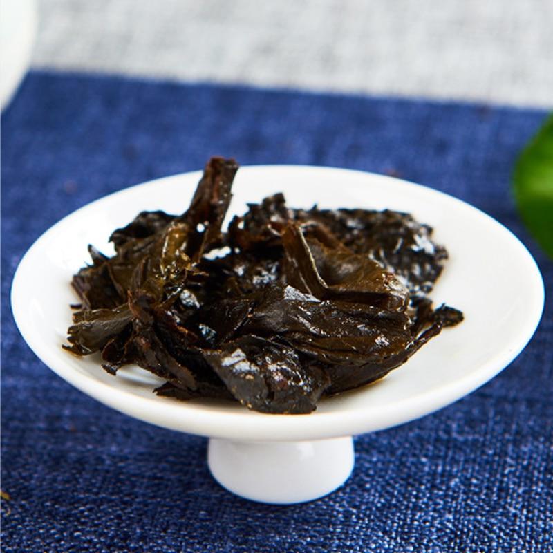 CIFbuy 2019 Hunan Fu Cha Handmade with Anhua Flower, Pressed Dark Tea Ai Cha, 1000g
