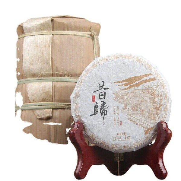 CIFbuy 100g/cake Yunnan Pu'er Raw Tea Cake Xigui Wilderness Tea Icelandic Tea