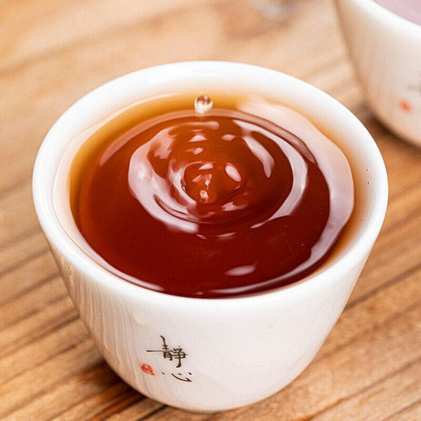 CIFbuy Glutinous Fragrance Crushed Silver Tea Fossil Yunnan Pu'er Ripe Tea Leaves 60g*2