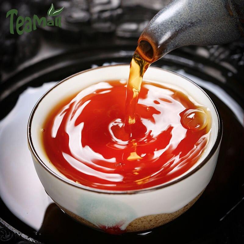 CIFbuy 2021 Feng Qing Dianhong Golden Bud High Mountain Black Tea with Honey Aroma, Tea Cake 357g