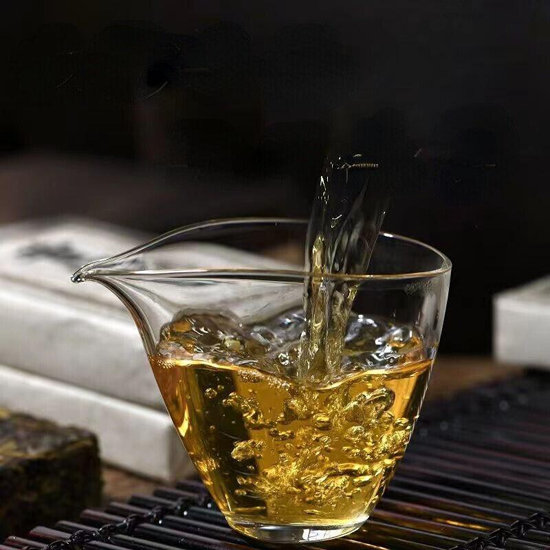 CIFbuy 4Pcs 250g Pu'er Raw Tea Brick Xigui Golden Leaves Puerh Organic Pu-erh Green Tea