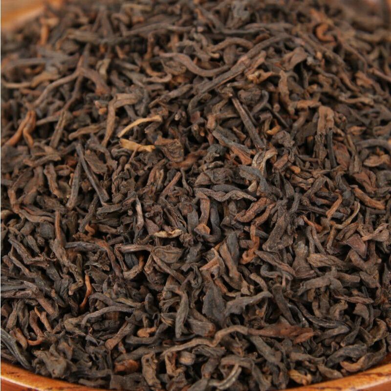 CIFbuy 500G Yunnan Pu'er Tea Menghai Old Tree Golden Buds Grade 1 Loose Tea Ripe Tea