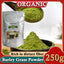 Organic Barley Grass Powder 250g, Green Superfood for Smoothie, Shakes and Salads Rich in Immune Vitamin, Fibers, Minerals, Antioxidants and Protein
