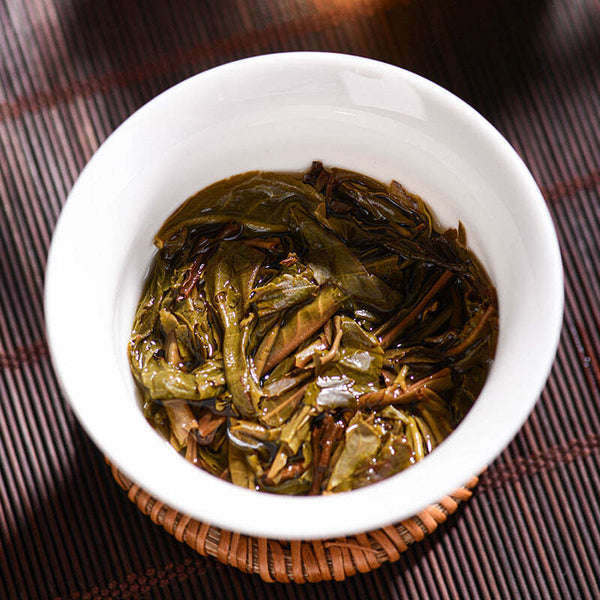 CIFbuy 357g Yiwu Raw Puerh Tea Cake Yunnan Organic Aged Pu-erh Shengcha Pu'er Green Tea