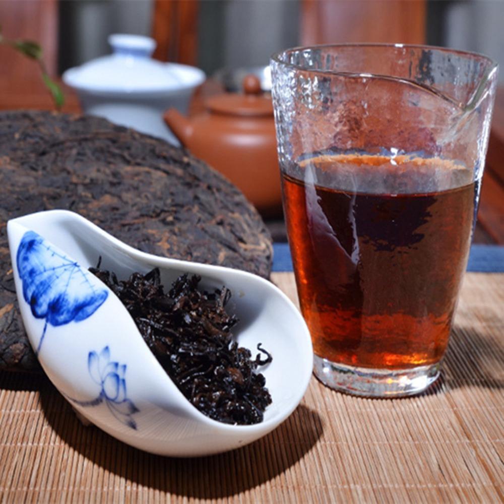CIFbuy Organic Ripe Pu-erh Tea Cake 357g Ancient Tree Compressed