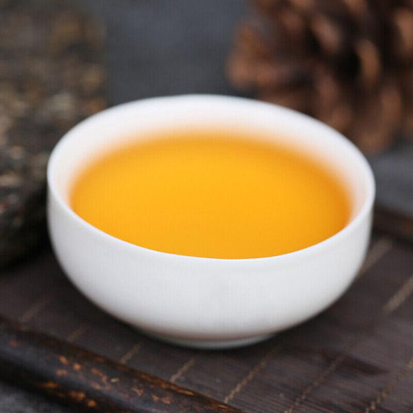 CIFbuy 2007 Nanqiao Bulang Arbor Tree Iron Pu-erh Tea Silver Medal Award Cake 357g Raw