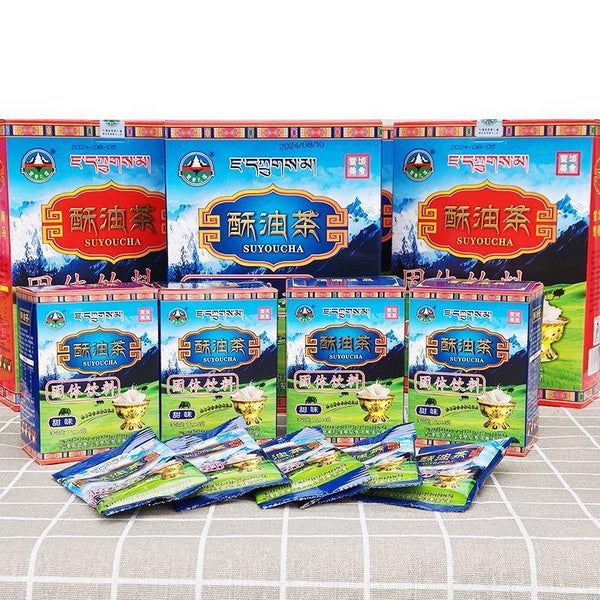 CIFbuy China Xizang Instant Tibetan Original Flavour Salty Yak Butter Tea 320g Box