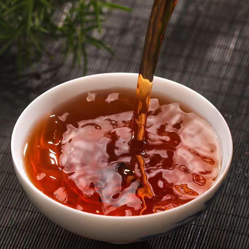 CIFbuy100g Golden Bud Puerh Ripe Tea Cake Yunnan Pu-erh Cooked Tea Mini Pu'er Cake Tea