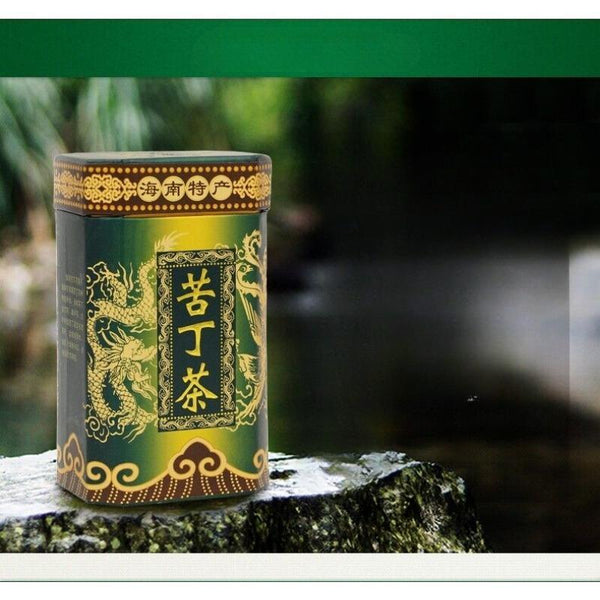 CIFbuy 125g Big Leaf Kuding Tea Hainan Specialty Bitter Green Tea Needle Ku Ding Cha