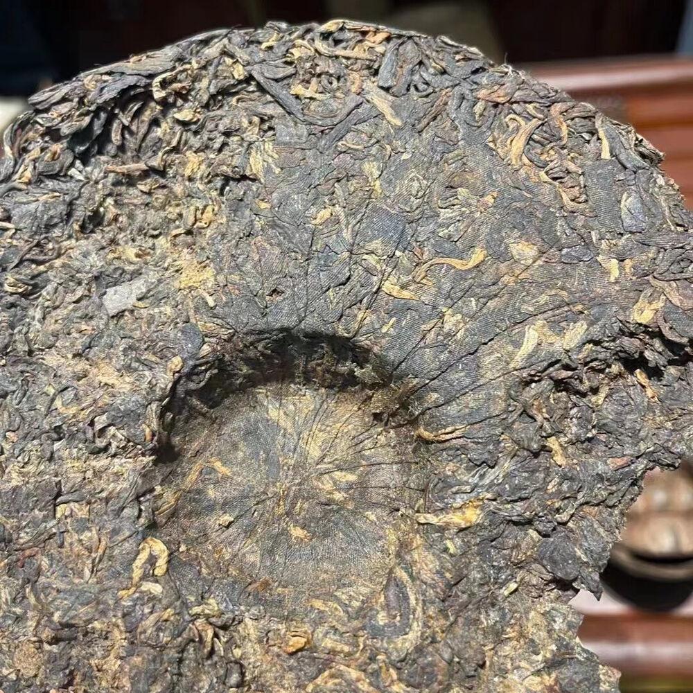 CIFbuy 357g Yunnan Old Puerh Raw Tea 1990s Meishu Aged Raw Pu'er Cake Tea Only Ten Left
