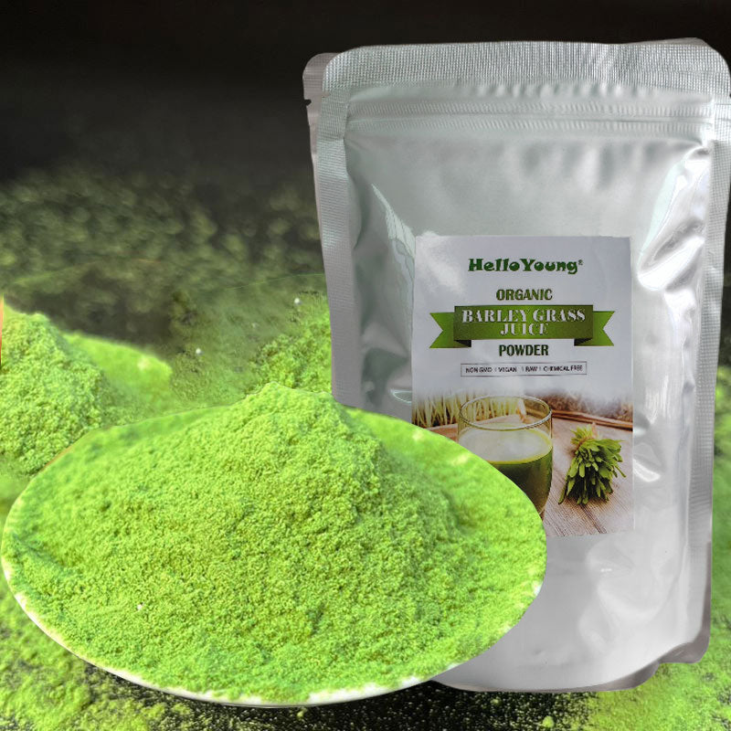 Organic Green Juice Powder Helps Decrease Cortisol - Provides Better Response to Stress - Supports Weight Control - Total Body Wellness Main image