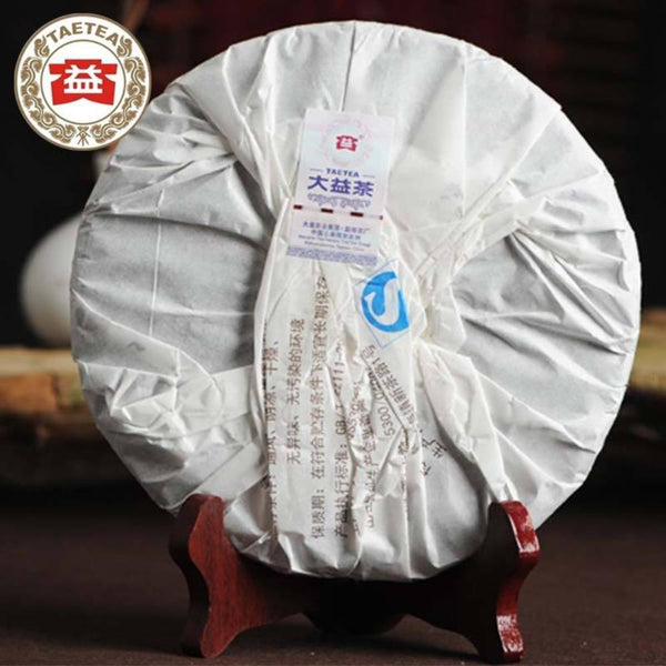 CIFbuy 357g TAETEA Ripe Pu-erh Tea Cake Shu Fermented Yunnan Black Tea