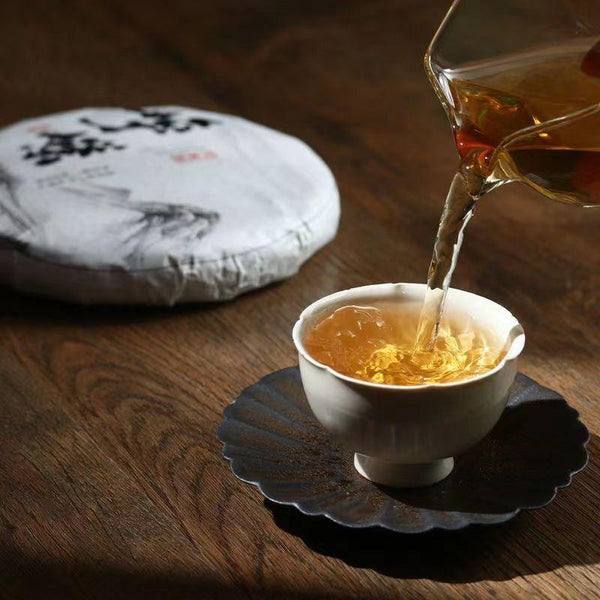 CIFbuy 200g Early Spring Puerh Raw Tea Cake Yunnan Raw Pu-erh Tea Zhengrong Pu'er Tea
