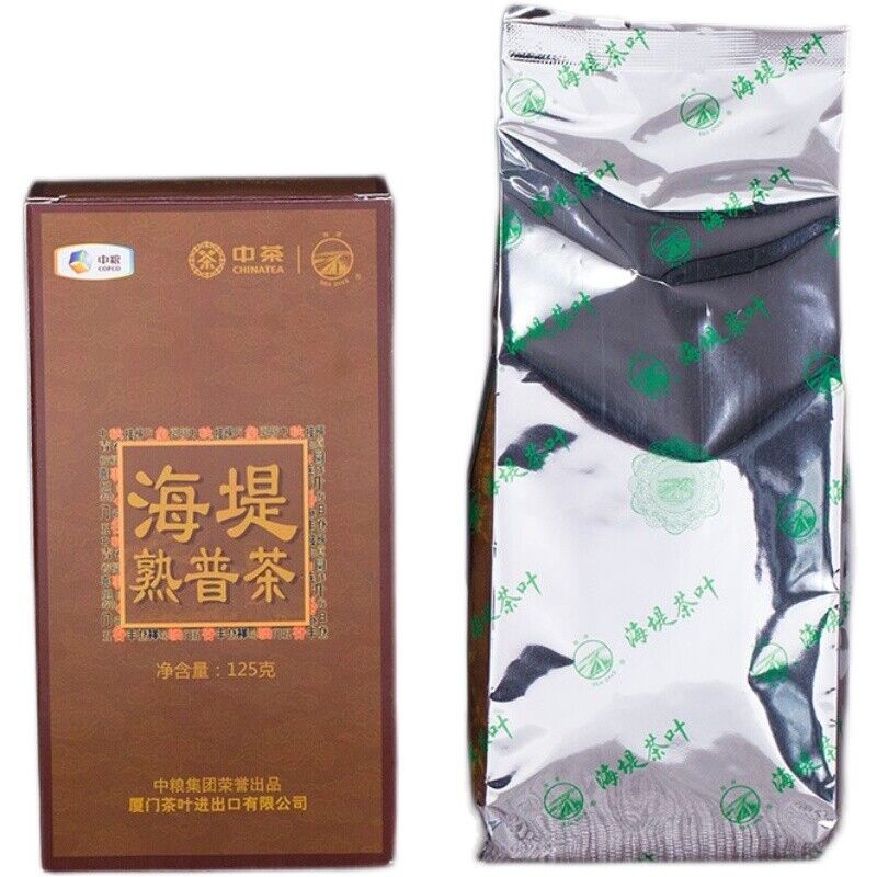 CIFbuy Sea Dyke Brand XPT402 Yunnan Pu-erh Tea Loose 125g Ripe Puer Shu Tea
