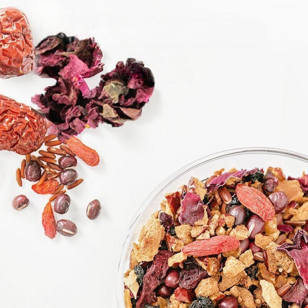CIFbuy Five Red Tea Yuan Qi Tea Goddess Tea Cinnamon Red Dates Wolfberry Health Tea