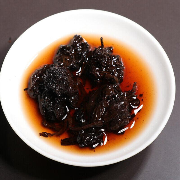 CIFbuy LAO CHA TOU ZHUAN * 2019 Qian Shan Ye Yunnan Puer Tea Brick Pu'er Tea 250g Ripe
