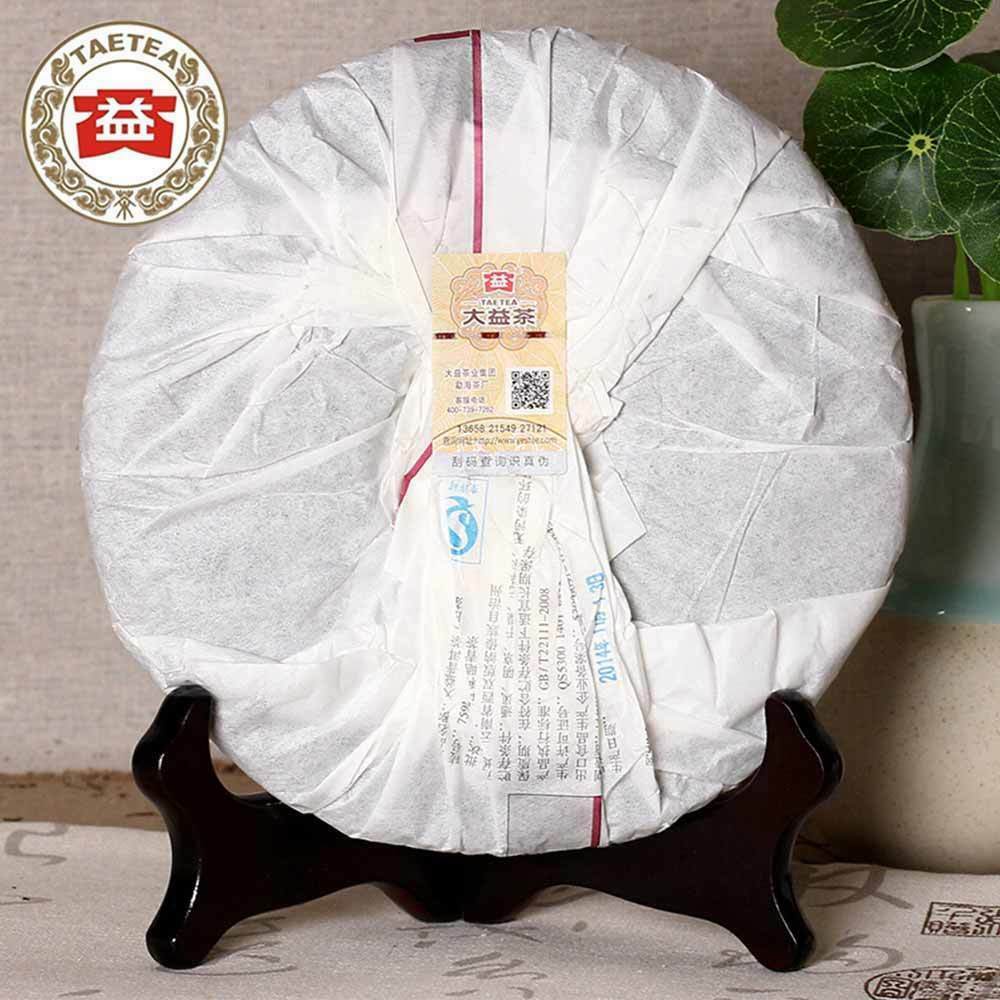 CIFbuy 100% Authentic 2014 yr TAETEA Pu'er 7592 Shu Puerh Cake Ripe Puer Tea 357 g