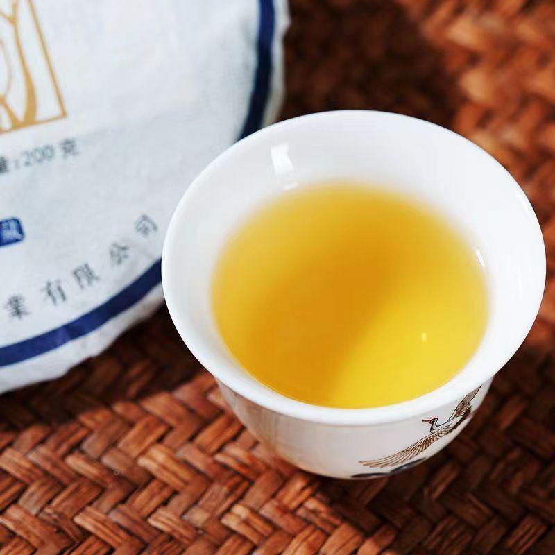 CIFbuy200g Yunnan Raw Puerh Tea Cake Xigui Old Tree Pu-erh Tea Cake Organic Green Tea