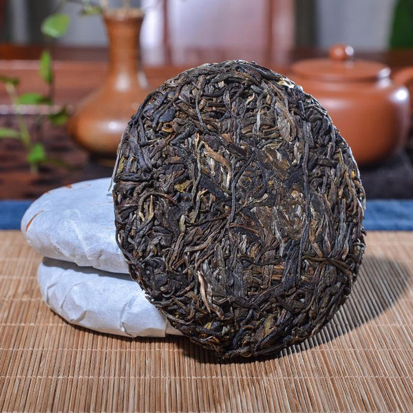 CIFbuy Bingdao Raw Puer Ba Wai Ancient tea Tree Sheng Puerh 100gx2