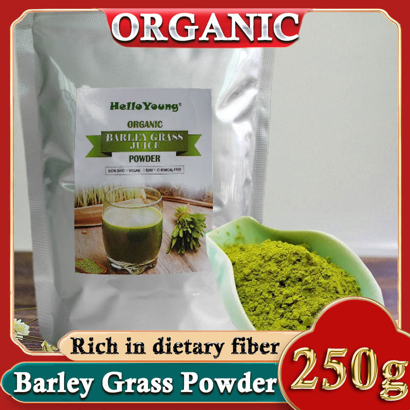 Organic Barley Grass Powder, Antioxidant-Rich, Energy Booster Organic Grass Powder, 100% Natural Superfood Main image