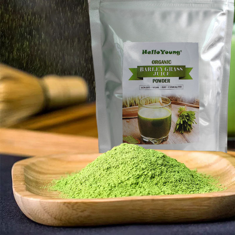 Organic Barley Grass Powder original 250g barley grass official store Pure and Natural for lose weight barley powder pure organic body detoxification, moistening intestines Main image