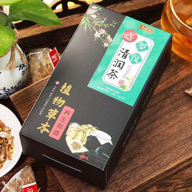 CIFbuy 150G Luo Han Qing Run tea licorice geranium jujube health Qing Run Luo Han