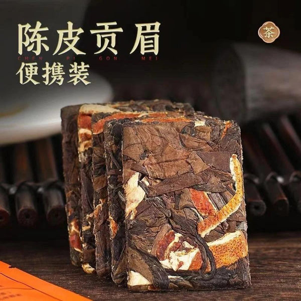 CIFbuy 1000g White Tea Stuffed Tangerine Orange XinHui Chenpi Aged Shou Mei white tea