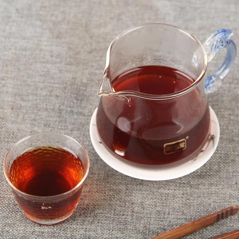 CIFbuyYunnan Flower Tea 500g Peony Flavor Shu Puer Mini Tuo Cha Fermented Pu Er Tea