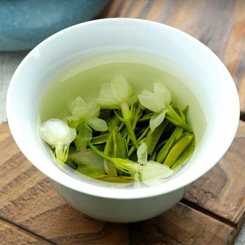 CIFbuy 2022/2023 Jasmine Green Tea Loose Leaf Jaszmine with Piluochun for Beauty 125g
