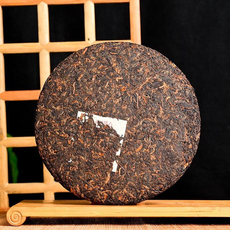 CIFbuy Pu'er Tea [Collection Level] Mengsong Old Tree Round Tea Ripe Tea Tea Cakes 357g