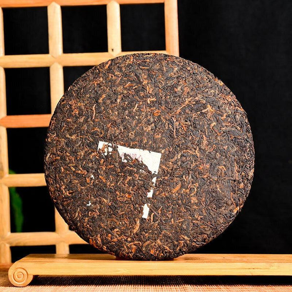 CIFbuy Pu'er Tea [Collection Level] Mengsong Old Tree Round Tea Ripe Tea Tea Cakes 357g