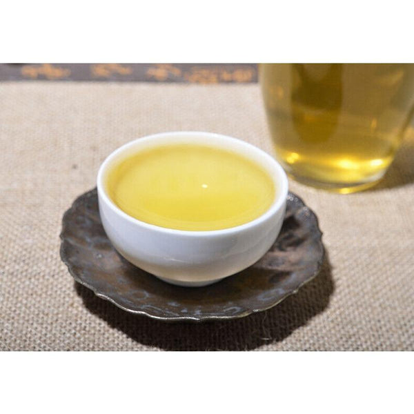 CIFbuy 357g Yunnan Pu'er Tea Raw Tea Xishuangbanna Menghai Seven Sons Tea Cake