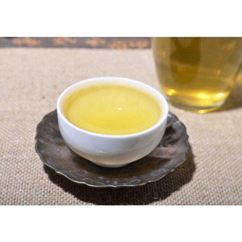 CIFbuy 357g Yunnan Pu'er Tea Raw Tea Xishuangbanna Menghai Seven Sons Tea Cake
